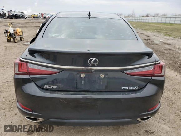 2019 Lexus ES with VIN 58ABZ1B1XKU009721, listed as a Copart auction lot 45947035 with 70,117 mi miles and Salvage Title. Bid and sale history available at carsss.com. Image 6.