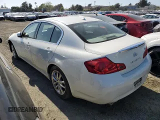 2008 Infiniti G35 Journey with VIN JNKBV61E28M228124, listed as a Copart auction lot 52823565 with 88,684 mi miles and Salvage Title. Bid and sale history available at DreamBid. Image 2.