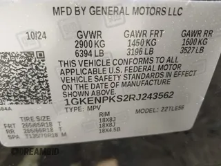 2024 GMC Acadia AWD AT4 z VIN 1GKENPKS2RJ243562, wystawiony jako IAAI lot #42156414 z przebiegiem 74 mil mil oraz . Historia ofert i sprzedaży dostępna na DreamBid. Obrazek 9.