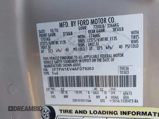2010 Ford F-150 XL с VIN 1FTFW1EV4AFD79263, выставлен на аукционе IAAI как лот 41359870 с пробегом Не указан миль и . История ставок и продаж доступна на DreamBid. Изображение 9.