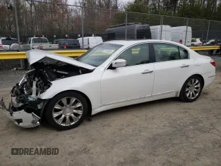 2011 Hyundai Genesis with VIN KMHGC4DE3BU143308, listed as a Copart auction lot 51416025 with 98,377 mi miles and Salvage Title. Bid and sale history available at carsss.com. Image 1.