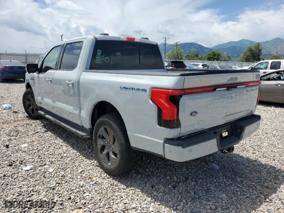 2023 Ford F-150 Lightning Pro with VIN 1FT6W1EV3PWG05348, listed as a Copart auction lot 57430333 with NaN miles. Bid and sale history available at carsss.com. Image 2.