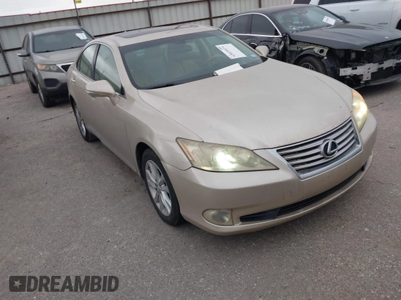 2010 Lexus ES with VIN JTHBK1EG7A2392042, listed as a IAAI auction lot 42029971 with 146,457 mi miles and . Bid and sale history available at carsss.com. Image 1.