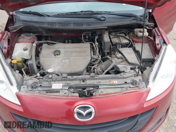 2014 Mazda Mazda5 Sport with VIN JM1CW2BL1E0171734, listed as a IAAI auction lot 41815309 with 107,330 mi miles. Bid and sale history available at carsss.com. Image 10.