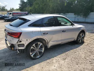 2023 Audi Q5 Sportback S line Prestige with VIN WA16AAFY4P2077411, listed as a Copart auction lot 65524644 with 12,065 mi miles and Salvage title. Bid and sale history available at DreamBid. Image 3.
