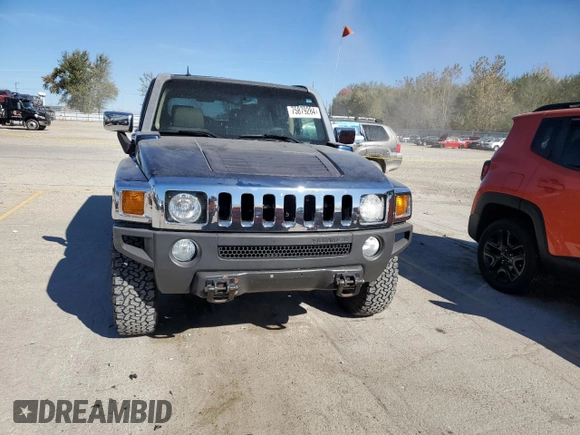 2007 Hummer H3 SUV with VIN 5GTDN13E278234502, listed as a Copart auction lot 75879284 with 202,011 mi miles and Clean Title. Bid and sale history available at carsss.com. Image 5.