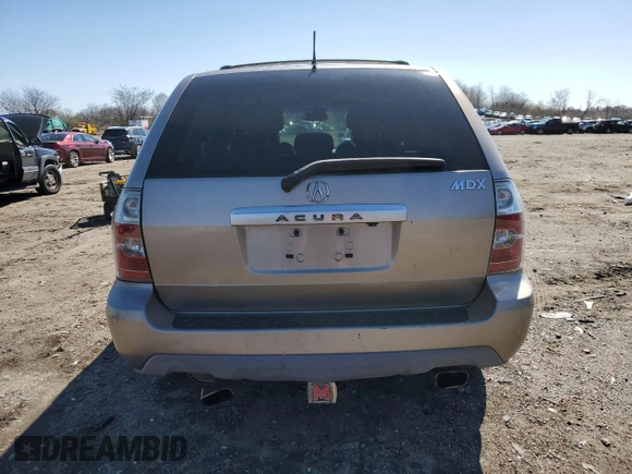 2004 Acura MDX Touring with VIN 2HNYD18904H529590, listed as a Copart auction lot 50050825 with 286,126 mi miles and Salvage title. Bid and sale history available at DreamBid. Image 6.