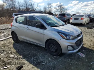 2020 Chevrolet Spark LS with VIN KL8CB6SA3LC421089, listed as a Copart auction lot 47318845 with 91,100 mi miles and Salvage Title. Bid and sale history available at DreamBid. Image 4.
