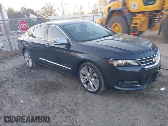 2015 Chevrolet Impala LTZ with VIN 2G1165S31F9147121, listed as a IAAI auction lot 41880171 with 135,484 mi miles and . Bid and sale history available at DreamBid. Image 1.