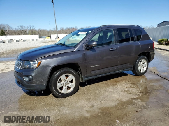 2016 Jeep Compass High Altitude Edition with VIN 1C4NJCEA4GD792582, listed as a Copart auction lot 48812395 with 181,896 mi miles and Salvage Title. Bid and sale history available at carsss.com. Image 1.