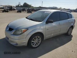 2004 Pontiac Vibe with VIN 5Y2SL62874Z455192, listed as a Copart auction lot 53848735 with 248,746 mi miles and Salvage Title. Bid and sale history available at carsss.com. Image 1.