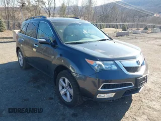 2013 Acura MDX with VIN 2HNYD2H24DH524885, listed as a IAAI auction lot 41693930 with 139,528 mi miles. Bid and sale history available at carsss.com. Image 1.
