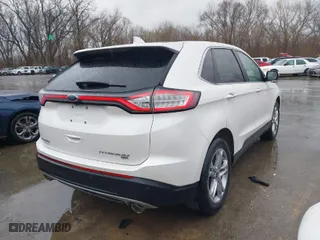 2017 Ford Edge Titanium with VIN 2FMPK4K86HBB43074, listed as a IAAI auction lot 41823238 with 120,889 mi miles. Bid and sale history available at carsss.com. Image 4.