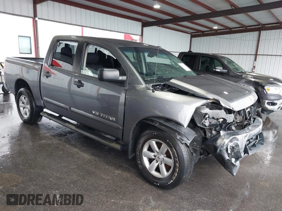 2014 Nissan Titan S with VIN 1N6AA0ECXEN504034, listed as a IAAI auction lot 39883492 with 189,529 mi miles and . Bid and sale history available at DreamBid. Image 1.