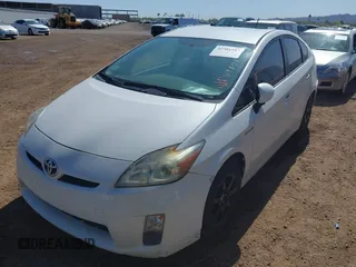 2011 Toyota Prius I with VIN JTDKN3DU6B0266604, listed as a IAAI auction lot 41981587 with 184,346 mi miles. Bid and sale history available at carsss.com. Image 6.