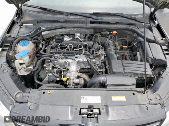 2014 Volkswagen Jetta TDI w/Premium with VIN 3VWLL7AJ9EM267112, listed as a Copart auction lot 58163545 with 106,367 mi miles and Clean title. Bid and sale history available at DreamBid. Image 11.