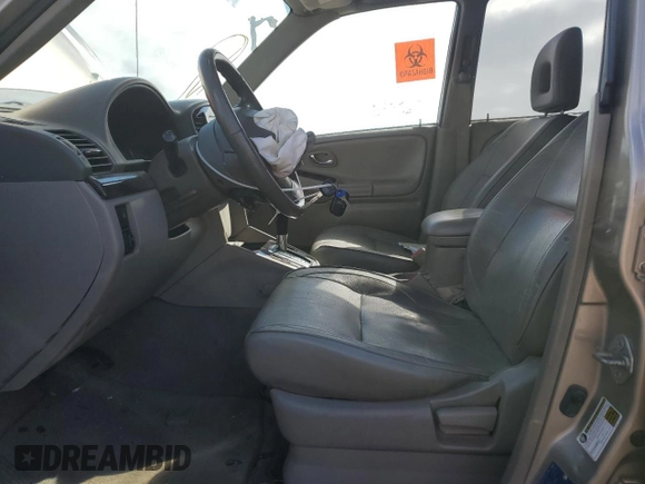 2004 Suzuki XL-7 LX with VIN JS3TY92V944101010, listed as a Copart auction lot 51162685 with 109,339 mi miles and Non Repairable. Bid and sale history available at carsss.com. Image 7.