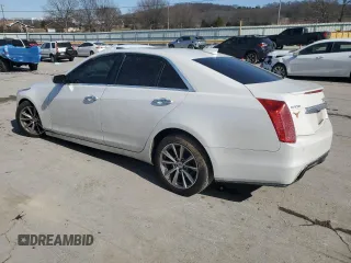 2017 Cadillac CTS Luxury RWD with VIN 1G6AR5SS3H0146350, listed as a Copart auction lot 46511605 with 141,857 mi miles and Salvage Title. Bid and sale history available at DreamBid. Image 2.