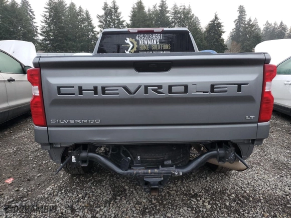 2022 Chevrolet Silverado 1500 LTD LT with VIN 1GCPYDEK2NZ186703, listed as a Copart auction lot 85980934 with NaN miles and Salvage Title. Bid and sale history available at carsss.com. Image 6.