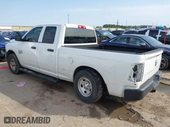 2020 Ram 1500 Classic Tradesman with VIN 1C6RR6FG0LS116724, listed as a IAAI auction lot 41566529 with 46,362 mi miles. Bid and sale history available at carsss.com. Image 3.