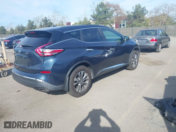 2016 Nissan Murano Platinum with VIN 5N1AZ2MGXGN134715, listed as a IAAI auction lot 41723228 with 123,725 mi miles and . Bid and sale history available at DreamBid. Image 4.