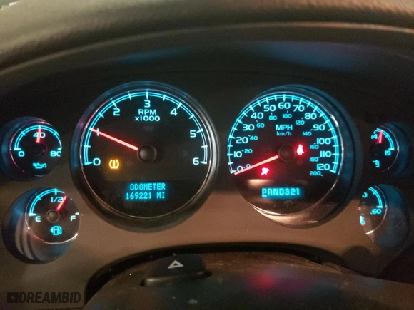 2008 Chevrolet Silverado 1500 LTZ with VIN 3GCEK13368G283510, listed as a Copart auction lot 52149885 with 169,221 mi miles and Salvage Title. Bid and sale history available at carsss.com. Image 9.