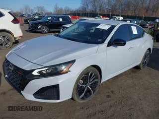 2023 Nissan Altima 2.5 SR with VIN 1N4BL4CW3PN350703, listed as a IAAI auction lot 41793175 with 46,654 mi miles. Bid and sale history available at carsss.com. Image 2.