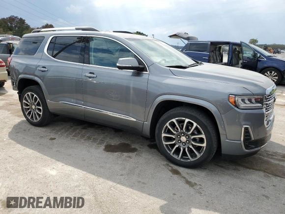 2021 GMC Acadia Denali with VIN 1GKKNPLS0MZ137882, listed as a Copart auction lot 45451505 with 51,627 mi miles and Clean Title. Bid and sale history available at carsss.com. Image 4.