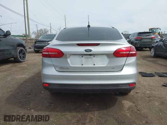 2017 Ford Focus SE with VIN 1FADP3F28HL300618, listed as a IAAI auction lot 41856517 with 35,491 mi miles. Bid and sale history available at carsss.com. Image 16.