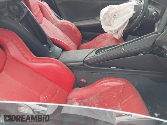 2023 Chevrolet Corvette 1LT z VIN 1G1YA3D48P5111528, wystawiony jako IAAI lot #41932326 z przebiegiem Nie podano mil oraz . Historia ofert i sprzedaży dostępna na DreamBid. Obrazek 5.
