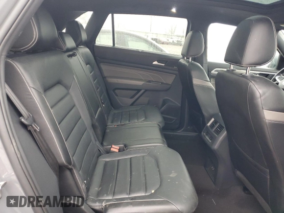 2021 Volkswagen Atlas SEL Premium with VIN 1V2TE2CA4MC227483, listed as a Copart auction lot 80266004 with 45,614 mi miles and Salvage title. Bid and sale history available at DreamBid. Image 11.