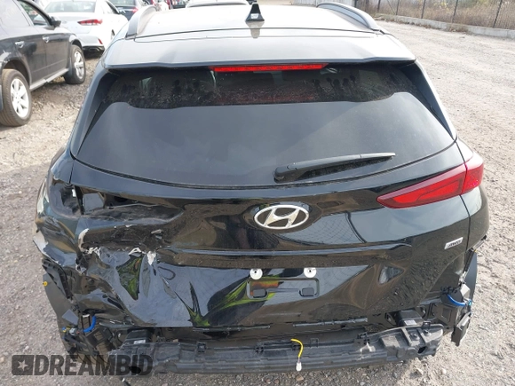2023 Hyundai Kona SEL with VIN KM8K6CAB7PU038526, listed as a IAAI auction lot 40863364 with 3,642 mi miles and . Bid and sale history available at DreamBid. Image 16.