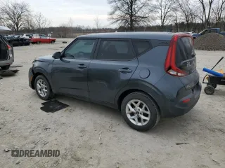 2021 Kia Soul S with VIN KNDJ23AU1M7740879, listed as a Copart auction lot 50702135 with 74,707 mi miles and Salvage Title. Bid and sale history available at carsss.com. Image 2.