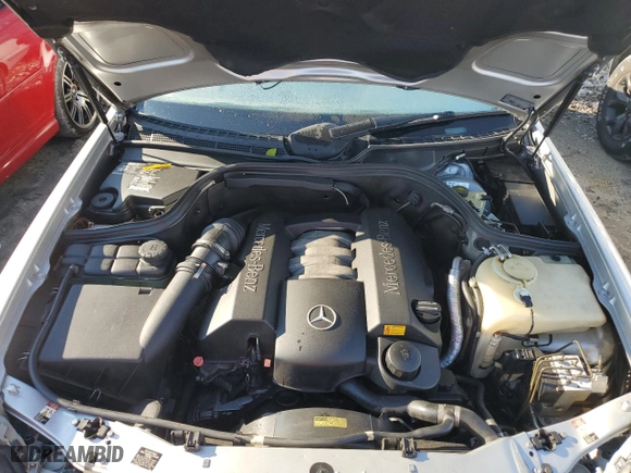 1999 Mercedes-Benz CLK-Class with VIN WDBLK65G3XT013963, listed as a Copart auction lot 74241304 with 0 mi miles and Salvage Title. Bid and sale history available at carsss.com. Image 11.