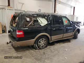 2014 Ford Expedition Max XLT with VIN 1FMJK1J58EEF29166, listed as a Copart auction lot 54952345 with Not provided miles and Non repairable. Bid and sale history available at DreamBid. Image 3.
