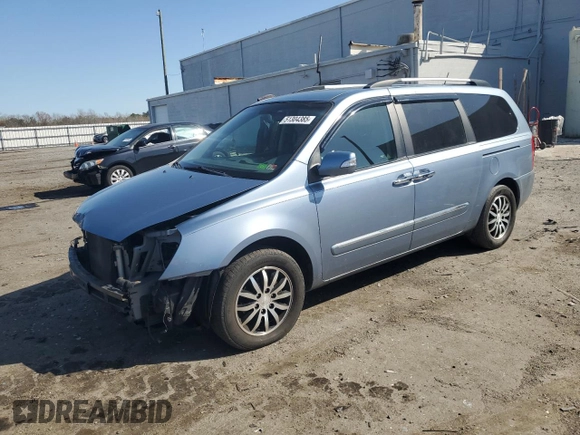 2012 Kia Sedona EX with VIN KNDMH4C7XC6499921, listed as a Copart auction lot 51304385 with 161,505 mi miles and Clean Title. Bid and sale history available at carsss.com. Image 1.