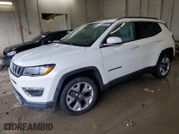2020 Jeep Compass Limited с VIN 3C4NJCCB5LT152381, выставлен на аукционе Copart как лот 60044465 с пробегом 97 341 миль миль и Чистый • Clean title. История ставок и продаж доступна на DreamBid. Изображение 1.