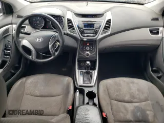 2016 Hyundai Elantra SE with VIN 5NPDH4AE7GH722283, listed as a Copart auction lot 51063485 with 128,892 mi miles and Salvage Title. Bid and sale history available at carsss.com. Image 8.