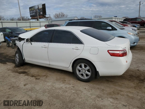2007 Toyota Camry CE with VIN JTNBE46K973005003, listed as a Copart auction lot 50583285 with Not Provided miles and Salvage Title. Bid and sale history available at DreamBid. Image 2.