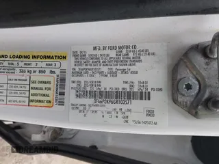 2016 Ford Fusion Titanium with VIN 3FA6P0K96GR103571, listed as a IAAI auction lot 42340764 with 180,870 mi miles and . Bid and sale history available at DreamBid. Image 8.