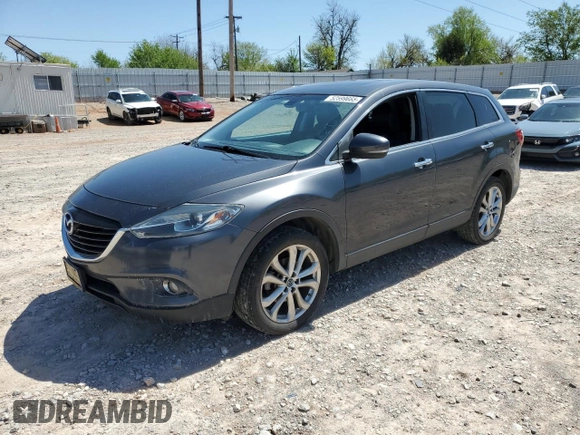 2013 Mazda CX-9 Grand Touring with VIN JM3TB3DV8D0404319, listed as a Copart auction lot 52599665 with 166,545 mi miles and Clean Title. Bid and sale history available at carsss.com. Image 1.