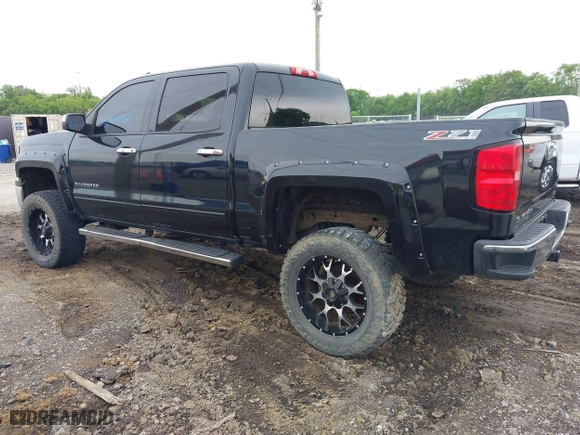 2015 Chevrolet Silverado 1500 LT with VIN 3GCUKREC9FG142970, listed as a IAAI auction lot 42064960 with 77,479 mi miles. Bid and sale history available at carsss.com. Image 14.