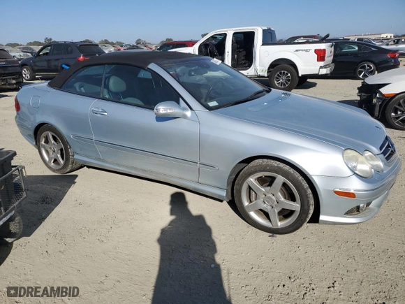 2006 Mercedes-Benz CLK-Class 5.0L with VIN WDBTK75G96T063626, listed as a Copart auction lot 73491074 with 129,085 mi miles and Clean Title. Bid and sale history available at carsss.com. Image 4.