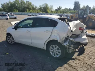 2017 Kia Rio LX with VIN KNADM4A33H6065789, listed as a Copart auction lot 66323154 with 52,184 mi miles and Salvage Title. Bid and sale history available at carsss.com. Image 2.