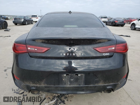 2017 Infiniti Q60 Premium with VIN JN1EV7EK1HM361786, listed as a Copart auction lot 85286114 with 98,619 mi miles and Clean title. Bid and sale history available at DreamBid. Image 6.