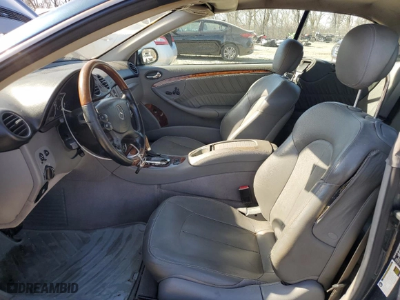 2007 Mercedes-Benz CLK-Class 3.5L with VIN WDBTK56G07T075751, listed as a Copart auction lot 49843685 with 108,376 mi miles and Clean Title. Bid and sale history available at carsss.com. Image 7.