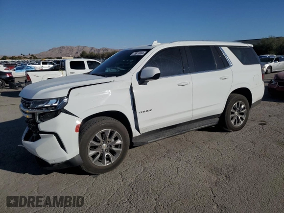 2023 Chevrolet Tahoe LS with VIN 1GNSCMKD7PR407530, listed as a Copart auction lot 73616884 with 11,871 mi miles and Salvage title. Bid and sale history available at DreamBid. Image 1.