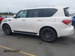 2011 Infiniti QX56 7-passenger with VIN JN8AZ2NF6B9503120, listed as a IAAI auction lot 40366429 with 197,571 mi miles and . Bid and sale history available at DreamBid. Image 14.