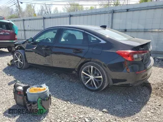 2023 Honda Civic Sedan Touring with VIN 2HGFE1F98PH323825, listed as a Copart auction lot 54216025 with 1,616 mi miles and Salvage Title. Bid and sale history available at carsss.com. Image 2.