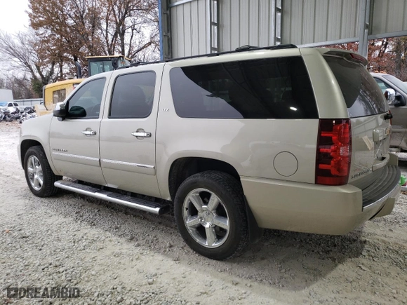 2013 Chevrolet Suburban LTZ with VIN 1GNSKKE73DR297536, listed as a Copart auction lot 82357734 with 157,729 mi miles and Salvage Title. Bid and sale history available at carsss.com. Image 2.